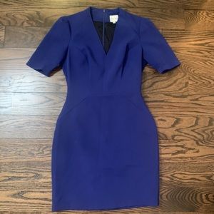 Reiss Emerald Blue Tulip Dress